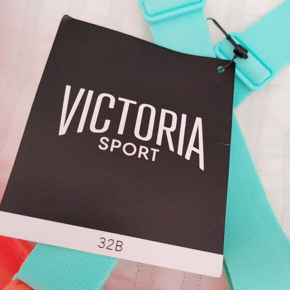 NWT  VICTORIA'S SECRET SPORTS CRISS CROSS SPORTS BRA 32B - Picture 6 of 12